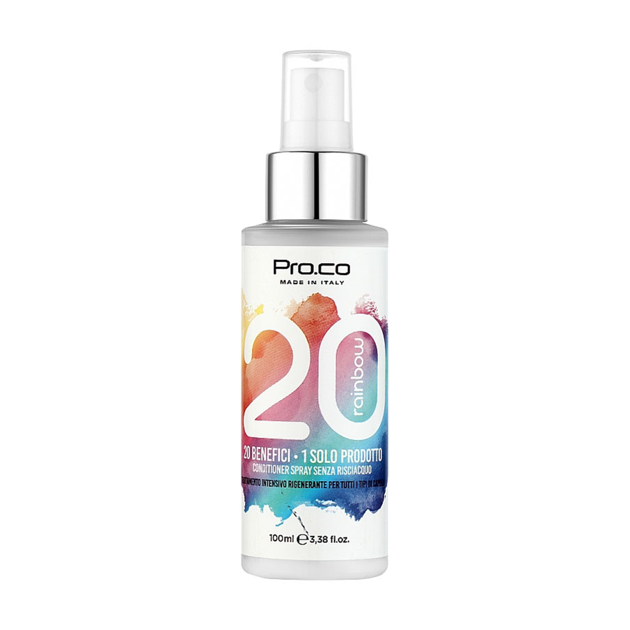 Спрей-кондиціонер для волосся Pro.co Rainbow 20 + 1 Conditioner, 100 мл
