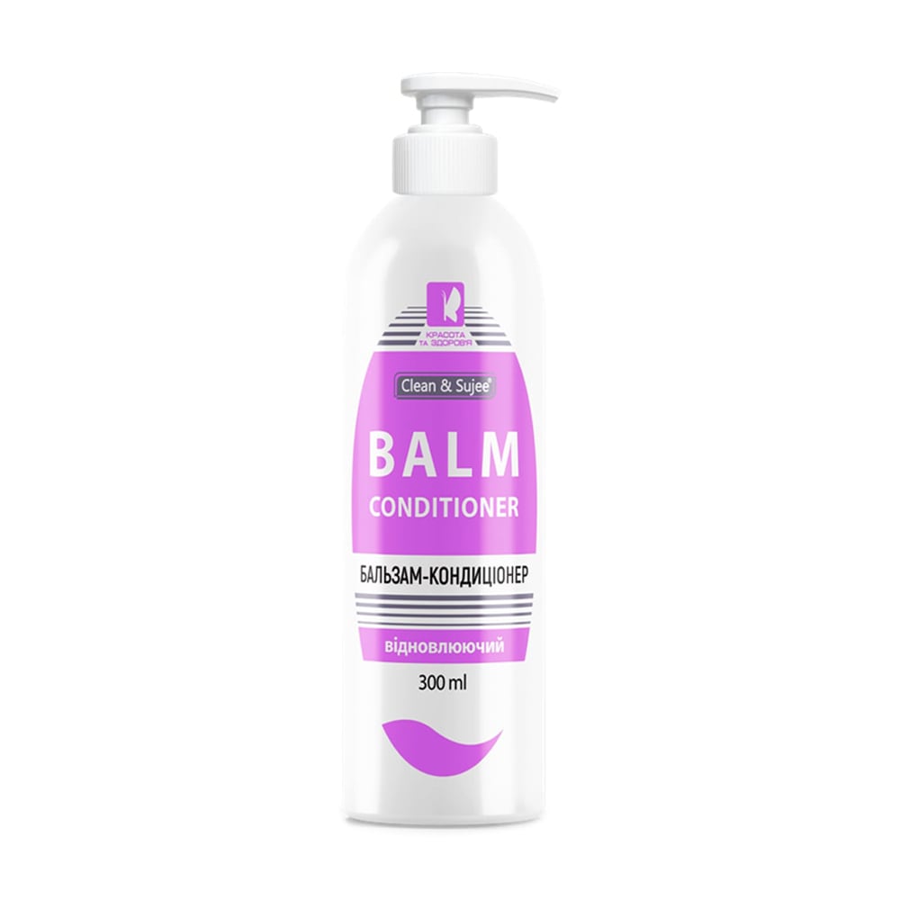 Відновлювальний бальзам-кондиціонер для волосся Clean &amp; Sujee Balm Conditioner, 300 мл